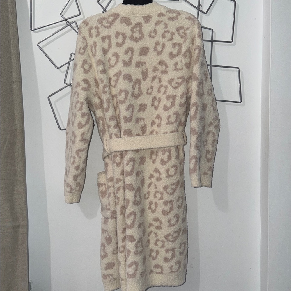 NWOT Barefoot Dreams In The Wild plush bath robe Size Large - Picture 3 of 6